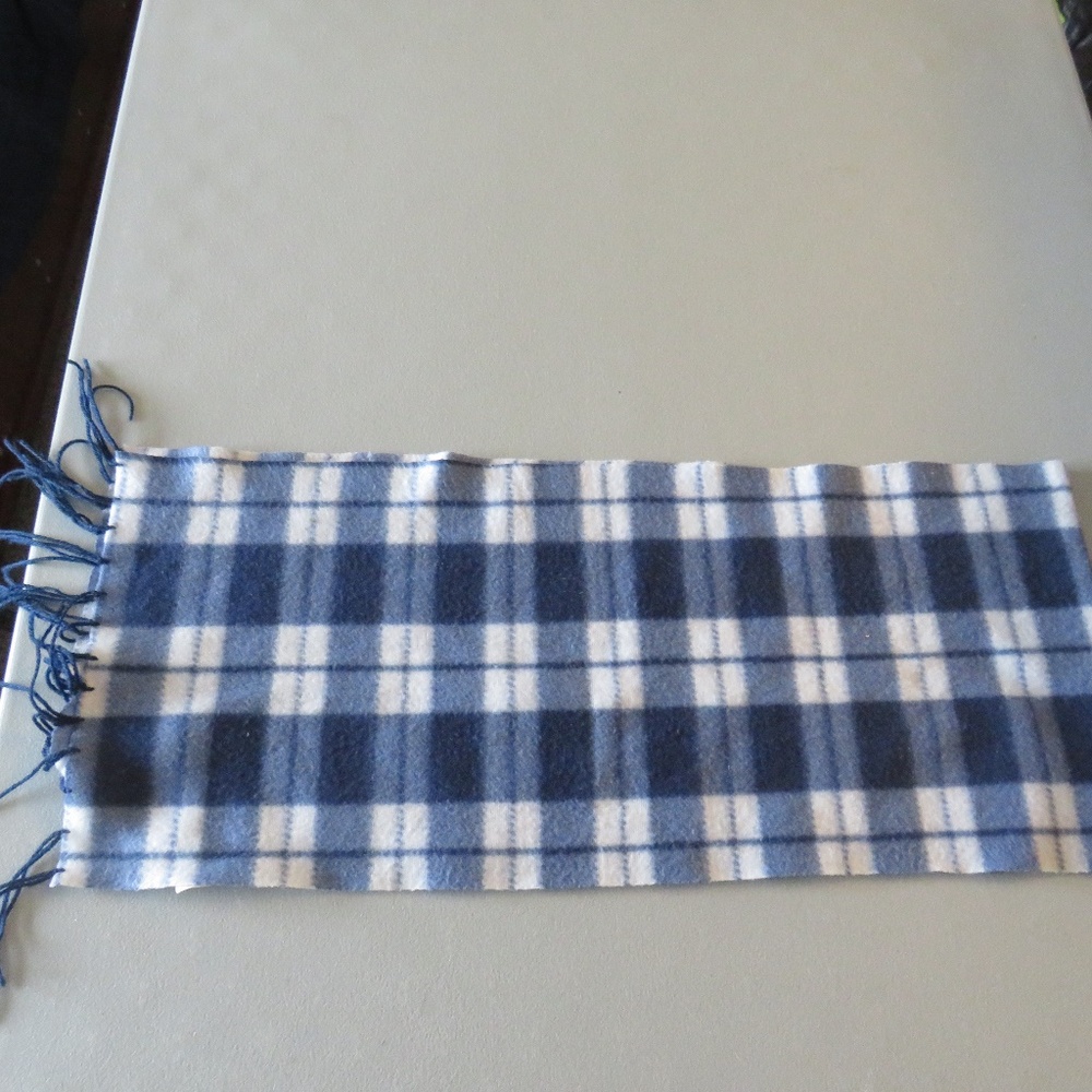 Blue & White Scarf Unisex